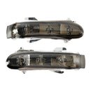 Pari sivupeilin LED-suuntavilkkua Benz S:lle W220 CL W215 1999-2003 Harmaa-3