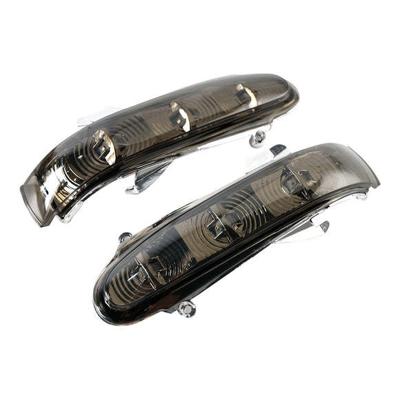 Pari sivupeilin LED-suuntavilkkua Benz S:lle W220 CL W215 1999-2003 Harmaa