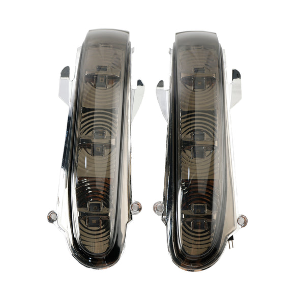 Pari sivupeilin LED-suuntavilkkua Benz S:lle W220 CL W215 1999-2003 Harmaa