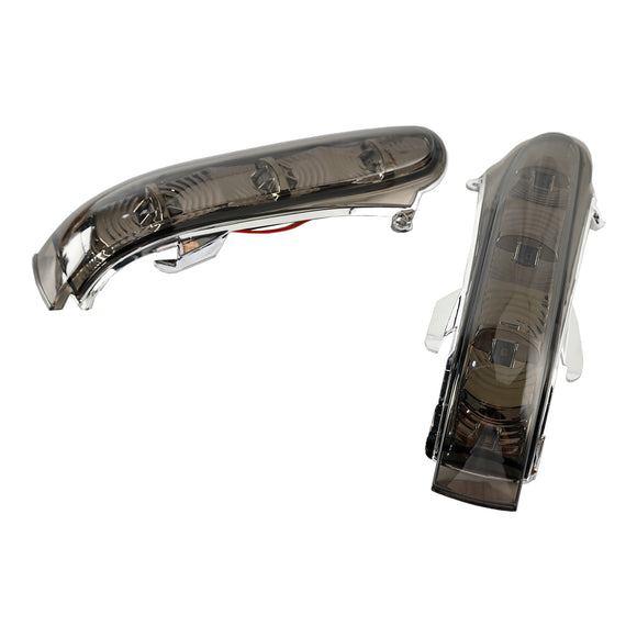 Pari sivupeilin LED-suuntavilkkua Benz S:lle W220 CL W215 1999-2003 Harmaa