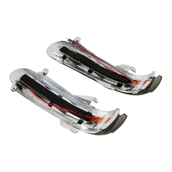 Pari sivupeilin LED-suuntavilkkua Benz S:lle W220 CL W215 1999-2003 Harmaa