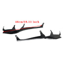 L+R paar bovenste koplampafdekstripset voor BMW 3 E46 COUPE CABRIO LCI-8