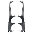 L+R paar bovenste koplampafdekstripset voor BMW 3 E46 COUPE CABRIO LCI-10