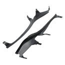 L+R paar bovenste koplampafdekstripset voor BMW 3 E46 COUPE CABRIO LCI-17