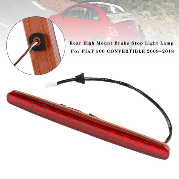 Achter hoog gemonteerde rem-stoplichtlamp voor FIAT 500 CONVERTIBLE 2009-2018 - 0