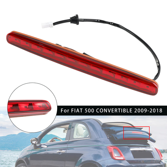 Lámpara de luz de freno trasera de montaje alto para FIAT 500 CONVERTIBLE 2009-2018