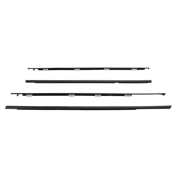 4pcs Weatherstrip Window Seal 72410S5A003 For Honda Civic 2001-2005