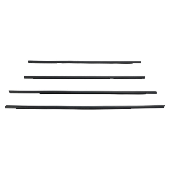 4pcs Weatherstrip Window Seal 72410S5A003 For Honda Civic 2001-2005