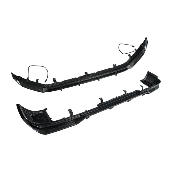 Dry Carbon Fiber Front Rear Bumper Diffuser Lip Fit Benz G-Class W465 2025-2026