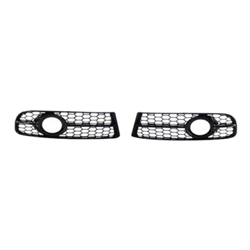 2005-2008 Audi A4 S-Line/S4 B7 Honingraat Mistlamp Grille Voorbumper Onderste Grill Zwarte Cover 8E0807681F 8E0807682F
