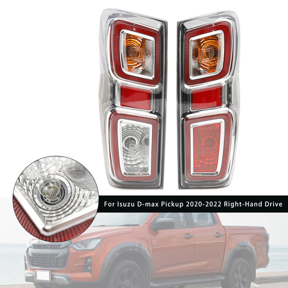 Lámpara de luz trasera LED L+R para camioneta Isuzu D-max 2020-2022 RHD