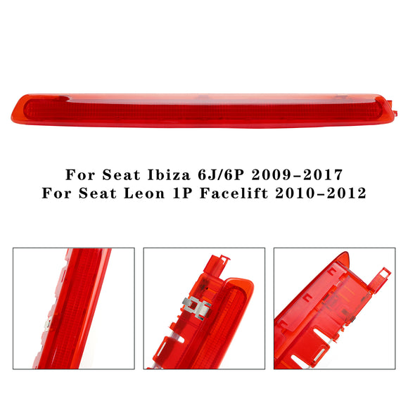 LED Rear High Level Third Brake Stop Light 6J0945097A For Seat Ibiza 09-2017 RED