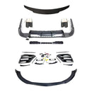 2021-2023 Mercedes S-Class W223 S350 S400 S450 S500 S580 Body Kit Bumper Upgrade To Brabus Style-11