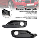 BMW 3 Series 2014-2015 328d 328d xDrive 2PCS Front Bumper Fog Light Grille Covers-7