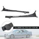 Vasen+oikea tuulilasin kopan kansi 51711960843 44 BMW E36 318i 325i 328i M3 1992-1999-4