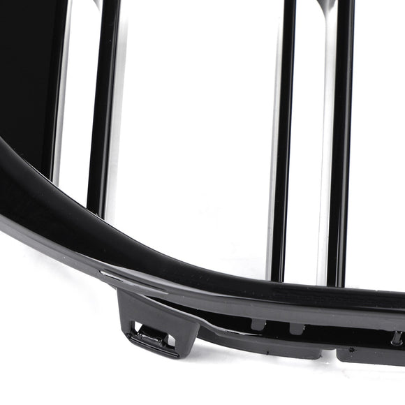 2021-2022 BMW Serie 5 G30 G31 G38 530i/540i/530e/M550i/520d Griglia anteriore Doppia griglia nera lucida