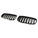 BMW 2009-2014 X6 M (E71) 51137157687 51137305589 Grille de calandre de pare-chocs avant noir brillant-1