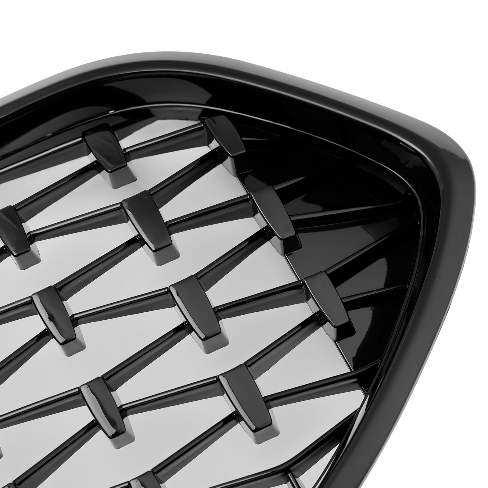 Grille de pare-chocs avant BMW Série 2 Gran Coupé F44 218i/220i/228i xDrive/M235i xDrive 2020-2023 Grille noire brillante