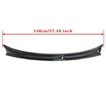 BMW 3 Series E46 Coupe / Convertible / M3 1999-2006 Windshield Wiper Cover Vent Cowl Grille Panel 51718232894 - 0