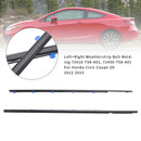 Linke + rechte Dichtungsstreifen-Gürtelform für Honda Civic Coupe 2D 2012–2015-3