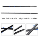 Linke + rechte Dichtungsstreifen-Gürtelform für Honda Civic Coupe 2D 2012–2015-5