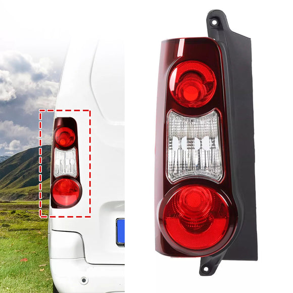 Linkerzijde achterlichtlensbehuizing 9677205580 voor Peugeot Partner 2012-2019