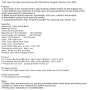 Linkerzijde achterlichtlensbehuizing 9677205580 voor Peugeot Partner 2012-2019-12