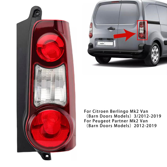 Right Side Tail Light Lens Housing 9677205480 For Peugeot Partner 2012-2019