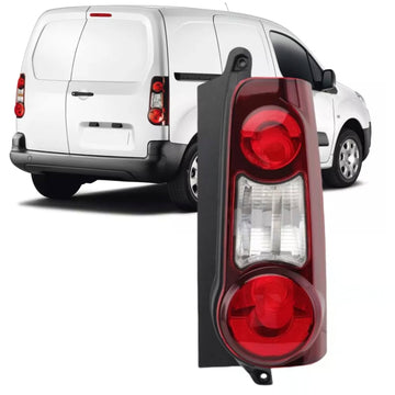 Right Side Tail Light Lens Housing 9677205480 For Peugeot Partner 2012-2019 - 0