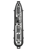 Auton takavalon piirilevy 9677205180 Berlingo Mk2:lle-15