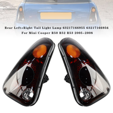 Rear Left+Right Tail Light Lamp 63217166955 63217166956 For Mini Cooper R50 R52 R53 2005-2008 - 0