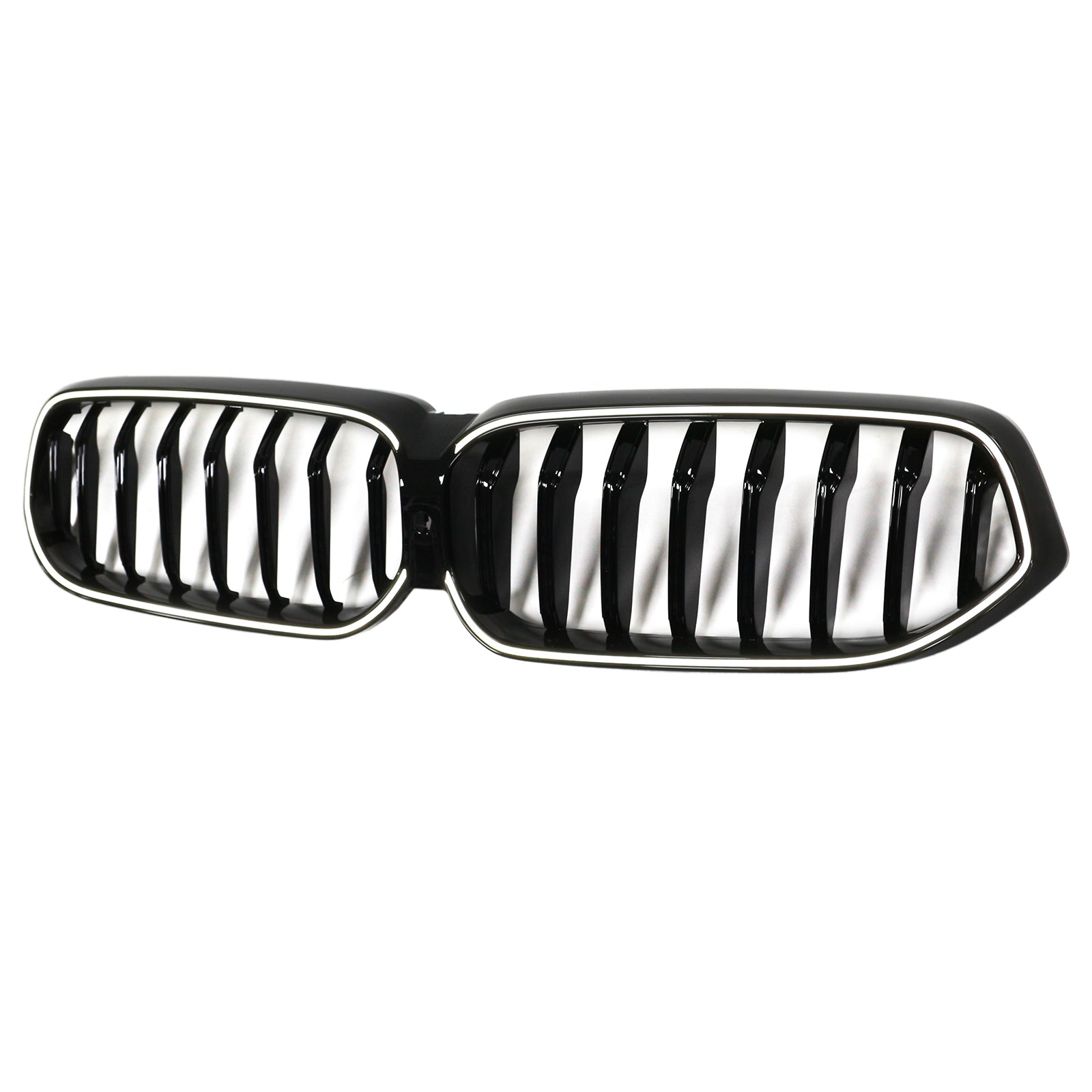 Glossy Black Front Kidney Grill Grille Fit BMW 6 Series G32 2020-2025