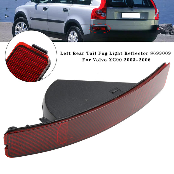 Vasen takasumuvalon heijastin 8693009 Volvo XC90 2003-2006