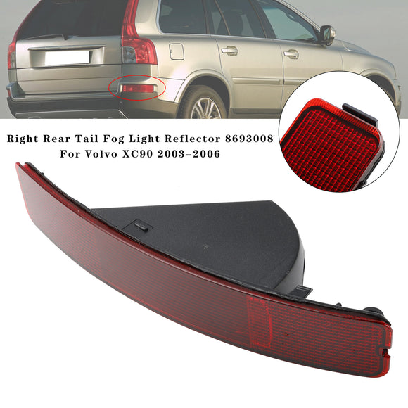 Rechts Achterlichten Mistlamp Reflector 8693008 Voor Volvo XC90 2003-2006