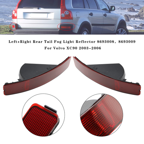 Links + Rechts Hinten Nebelscheinwerfer Reflektor 8693008 8693009 Für Volvo XC90 2003-06