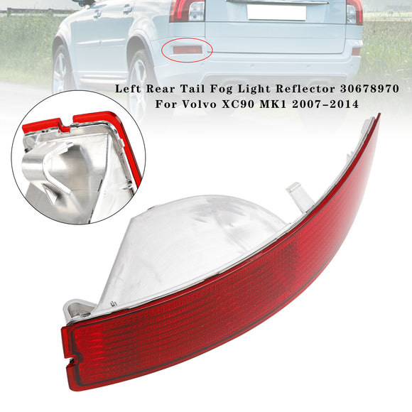 Left Rear Tail Fog Light Reflector 30678970 31213647 For Volvo XC90 MK1 2007-2014