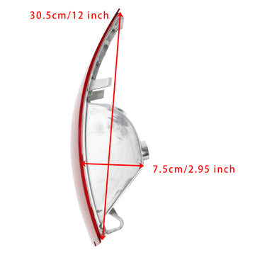Reflector de luz antiniebla trasera derecha 31111185 30784134 para Volvo XC90 MK1 2007-2014 - 0