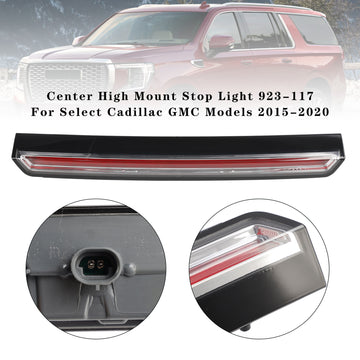 Center High Mount Stop Light 923-117 For Select Cadillac GMC Models 2015-2020 - 0