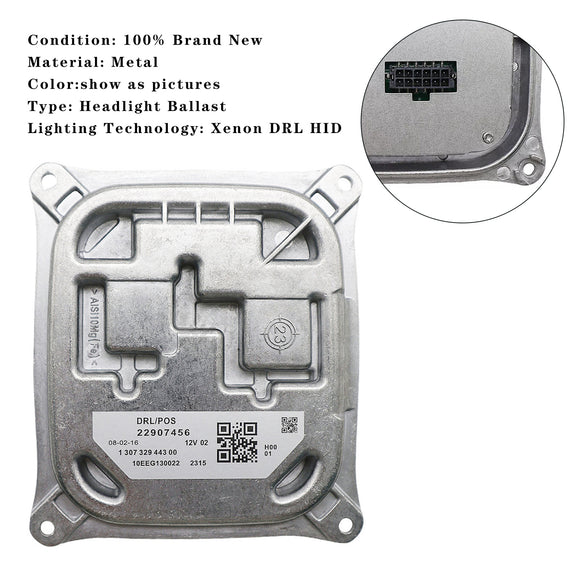 Scheinwerfer-DRL-Modul-Vorschaltgerät 22907456 für Cadillac CTS Chevy Camaro 2014–2022
