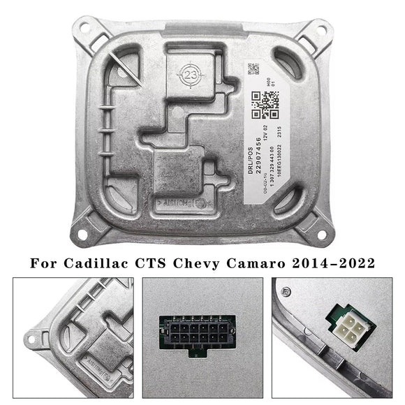 Scheinwerfer-DRL-Modul-Vorschaltgerät 22907456 für Cadillac CTS Chevy Camaro 2014–2022