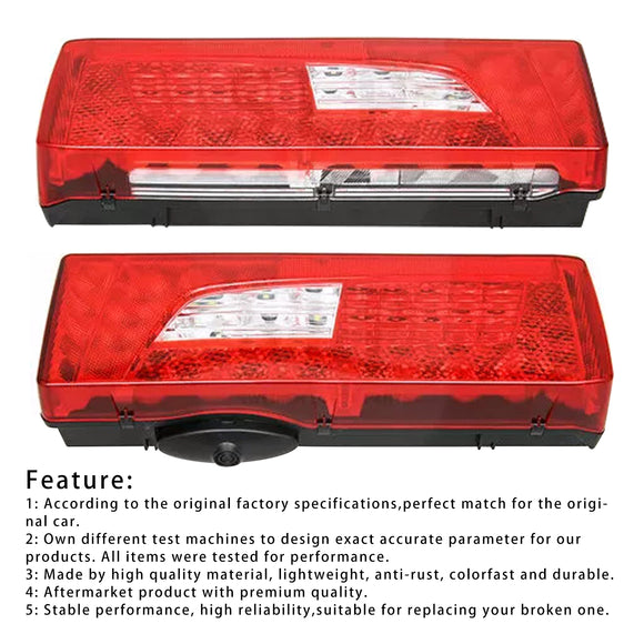 2x LED-achterlichten 2380955+2241859 voor SCANIA R P G L S-serie vrachtwagens