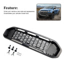 Ford Ranger 2019-2023 Grille de pare-chocs avant Raptor/Nid d'abeille/Grille noire de style maille-5