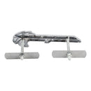 Emblema da grade dianteira SRT Hellcat para carregador Challenger SRT emblema cromado preto/vermelho cromado/vermelho preto-8