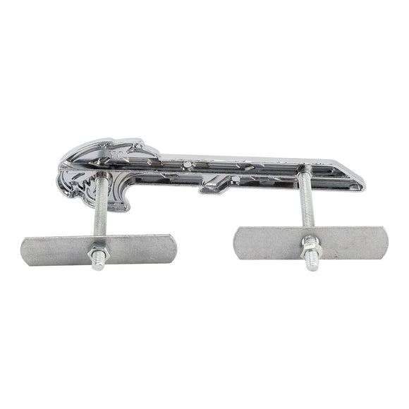 Emblema da grade dianteira SRT Hellcat para carregador Challenger SRT emblema cromado preto/vermelho cromado/vermelho preto