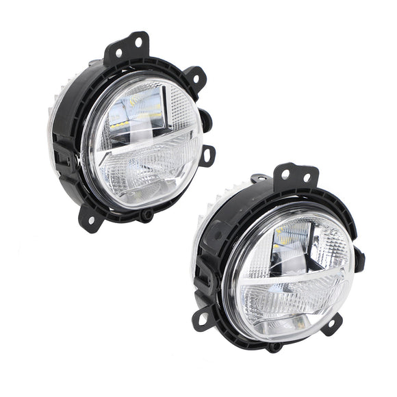 BMW Mini F55 F56 F54 F57 Front Bumper Left & Right Fog Light Lamp 63177329171 63177329172