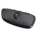 Rejilla de parachoques delantero estilo XF-R compatible con Jaguar XF 2012-2015 negro brillante-16