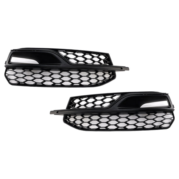 2013-2016 Audi S3 8V calandre inférieure en nid d'abeille pare-chocs avant couvercle de phare antibrouillard noir Grill 8V3807681L 8V3807681K