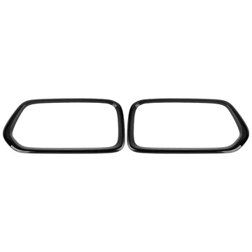 2018-2023 BMW X2 F39 sDrive18i/xDrive20i/sDrive20i/xDrive25e/M35i Rivestimento della griglia del paraurti anteriore nero lucido