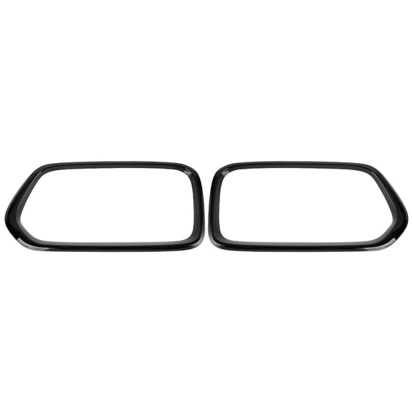 2018-2023 BMW X2 F39 sDrive18i/xDrive20i/sDrive20i/xDrive25e/M35i Embellecedor de cubierta de marco de parrilla de parachoques delantero negro brillante