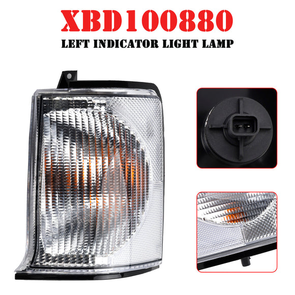 Left Indicator Light Lamp XBD100880 for Land Rover Discovery 2 1999-2002 Front L/H N/S